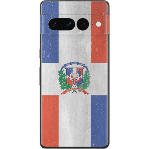 Dominican Republic Flag Faded Google Pixel 7 Pro Skin